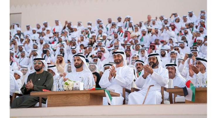 Mohamed bin Zayed, Sheikhs attend March of the Union