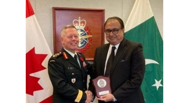 Pakistan, Canada agree to explore avenues for defense and security cooperation
