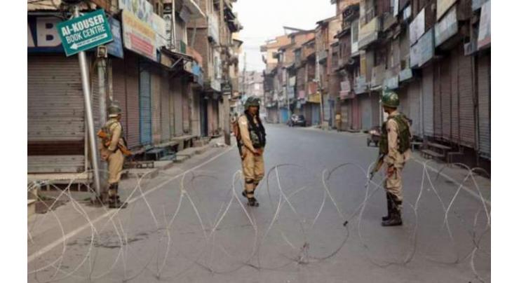 Indian lockdown continues in IOK
