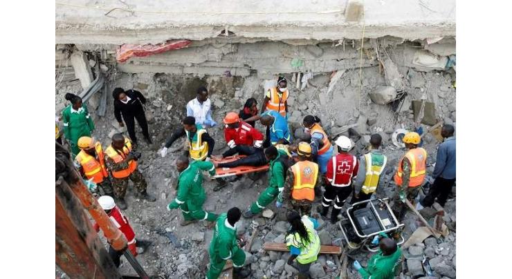Three dead in building collapse in Kenyan capital
