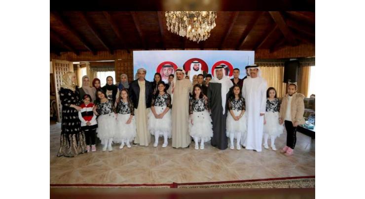 Humaid Al Nuaimi directs provision of winter aid for underprivileged, attends orphans’ ceremony in Jordan
