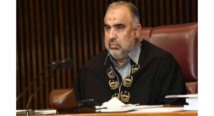 Speaker National Assembly rules out constitutional crises over matter of Election Commission
