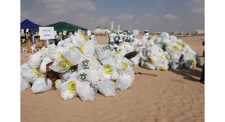 18th Cycle of Clean up UAE 2019 collects 3 tonnes of waste in Umm Al Qaiwain