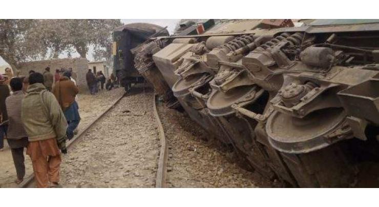 Train driver killed in train- dumper collision in Sargodha 
