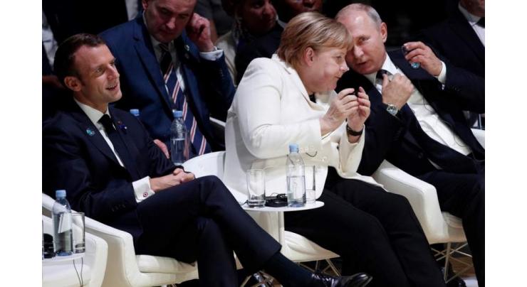 Normandy Four Leaders Begin Bilateral Meetings Ahead of Summit