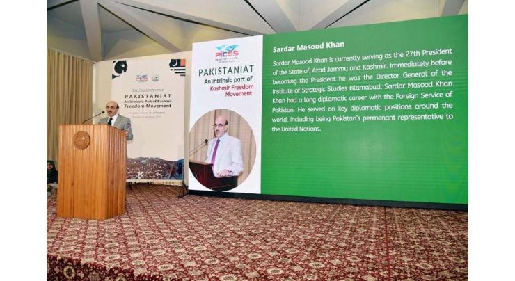 Future of Pakistan, Kashmir interlinked: Masood Khan
