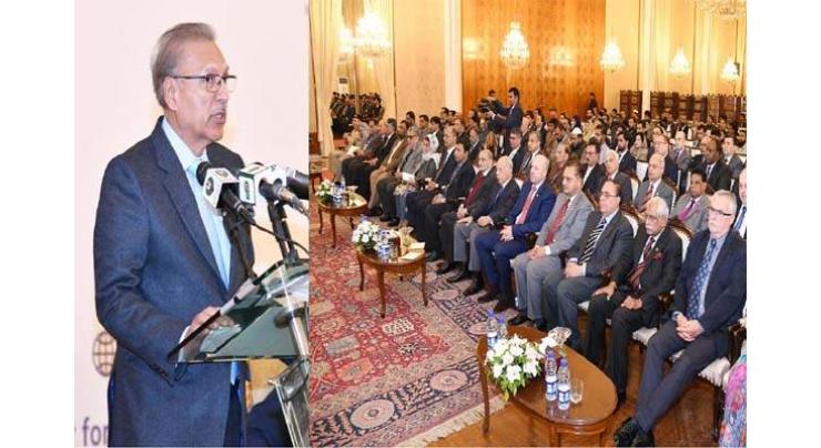 President underlines need for human resource development to tackle issues of developing countries
