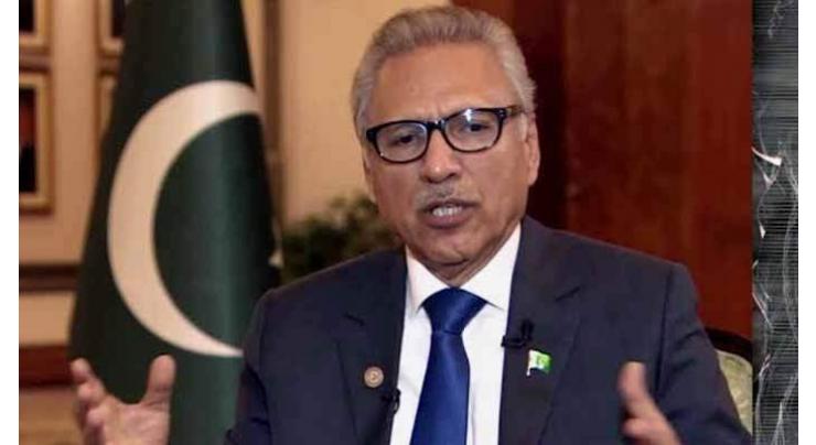 Pakistan fully supports freedom, right to self determination of Kashmiris: President
