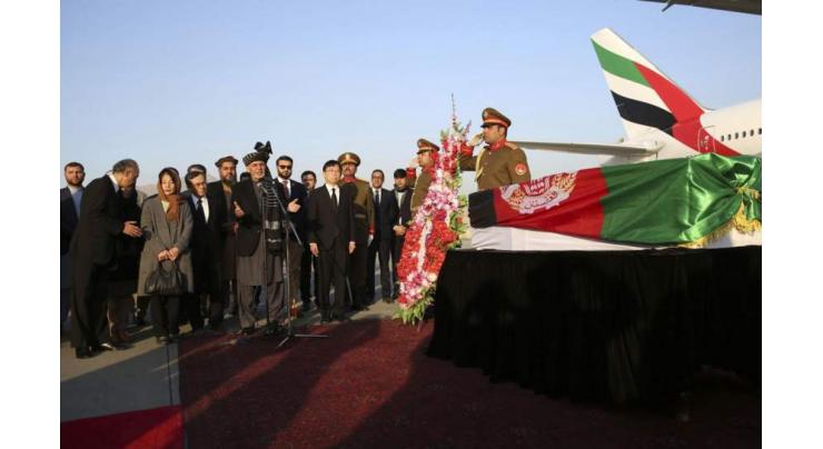 Japan funeral for 'hero' doctor slain in Afghanistan
