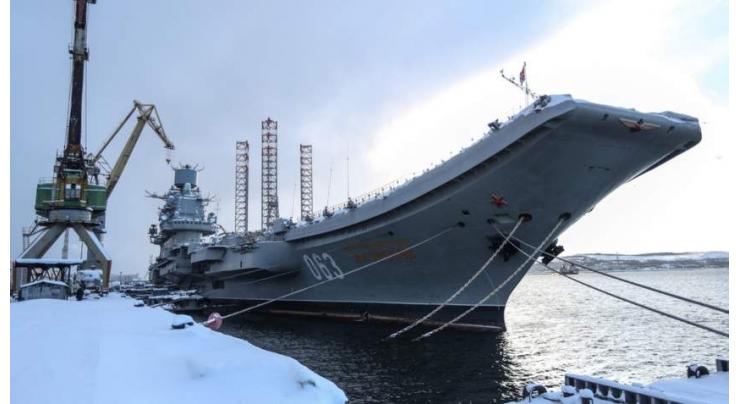 Two Workers Missing After Fire at Russia's Admiral Kuznetsov - Emergency Services
