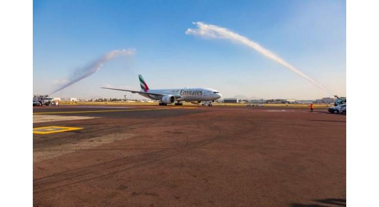 Emirates Touches down in Mexico City