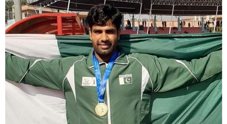 Chief Minister Punjab to award cash prize to javelin throw record holder Arshad
