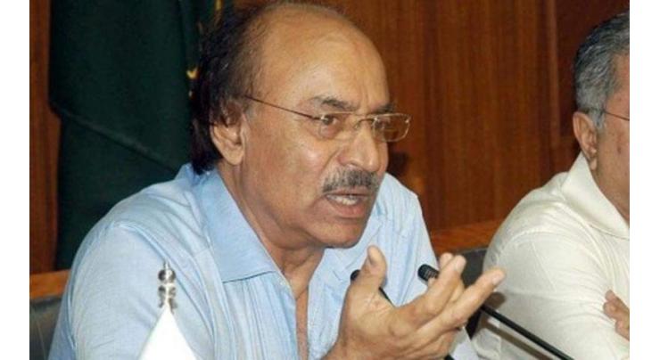 Nisar Khuhro holds meeting with VC Sindh University
