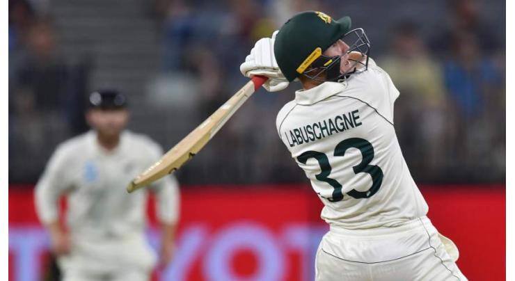 Centurion Labuschagne out as Kiwi bowlers battle heat in Perth
