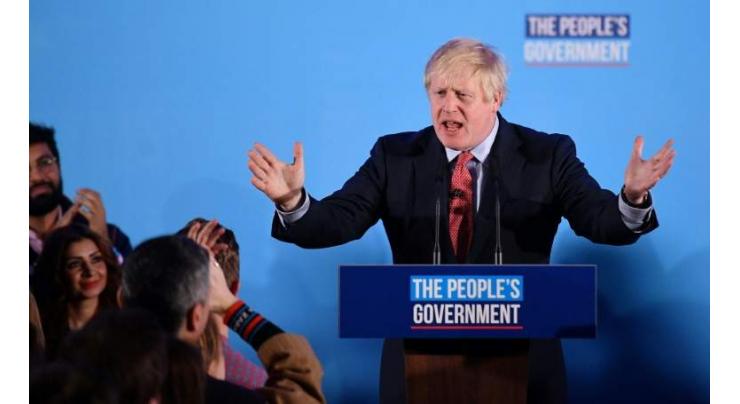 Johnson vows to get Brexit done after big election win
