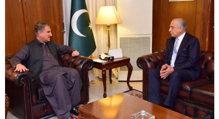 US Representative Khalilzad Welcomes Pakistan's efforts For Afghan Peace