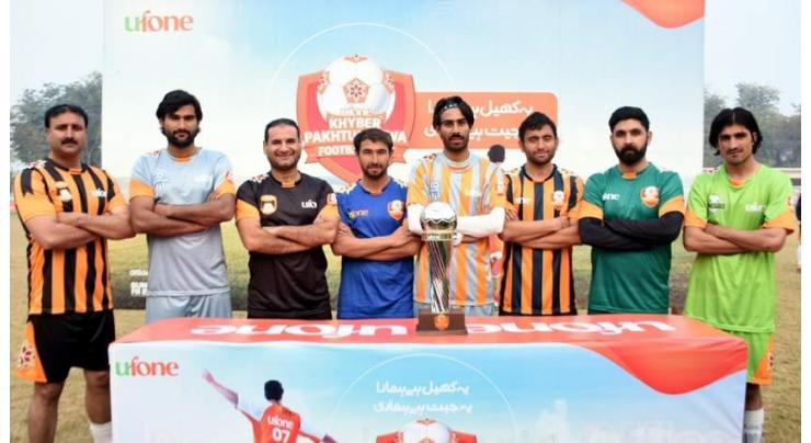 Ufone KP Football Cup: Trophy unveiled in Peshawar along with Super8 schedule
