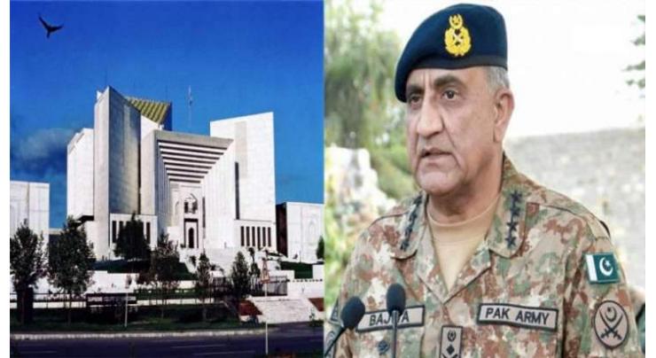Supreme Court issues detailed verdict on army chief's extension case
