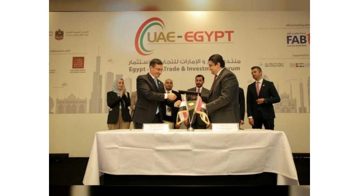 UAE and Egypt to strengthen trade relations, boost bilateral exports