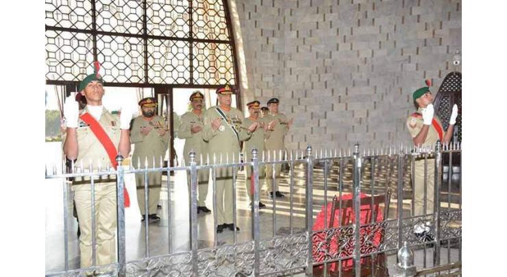 Chief of Army Staff pays homage to Quaid-e-Azam