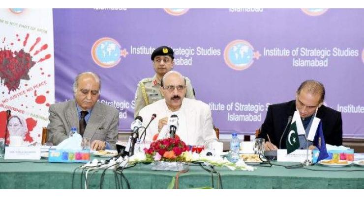 Kashmiris to achieve their right to self-determination at any cost : Masood Khan
