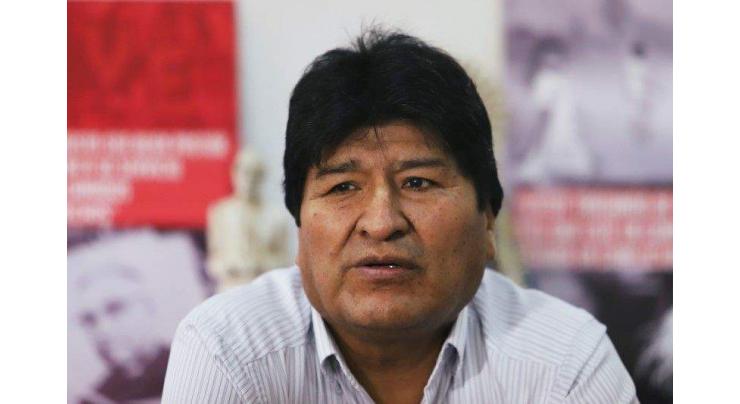 Exiled Morales says will create Bolivia militias if he returns
