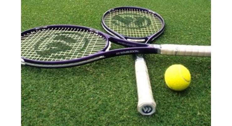 32 matches played on third day of Tennis tournament
