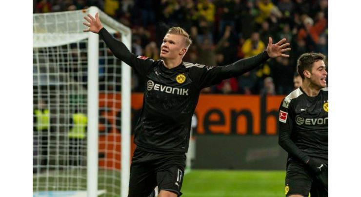 Haaland bags 20-minute hat-trick on Dortmund debut
