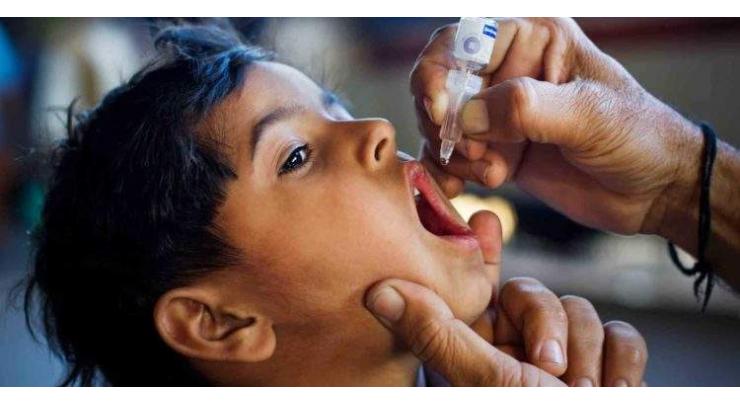 Polio vaccination campaign concludes in Larkana
