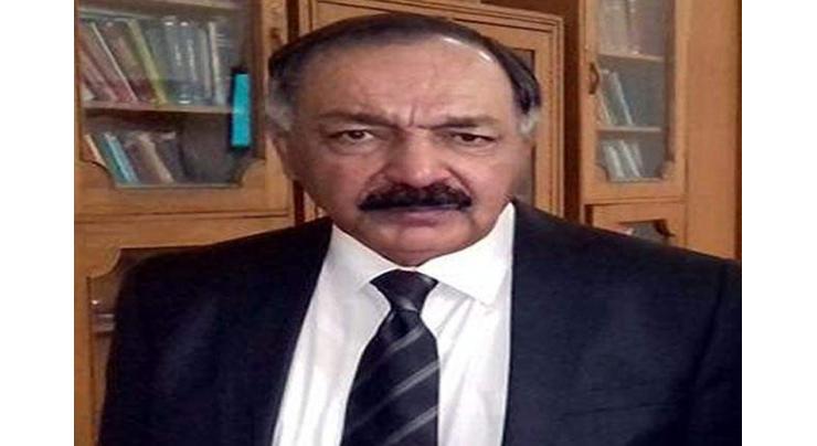 National Disaster Management Authority (NDMA) Chairman Lieutenant General Muhammad Afzal calls on Governor Balochistan Amanu Ullah Khan Yasinzai
