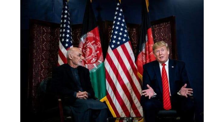 Trump, Ghani Discuss Need for Taliban to Reduce Violence - White House
