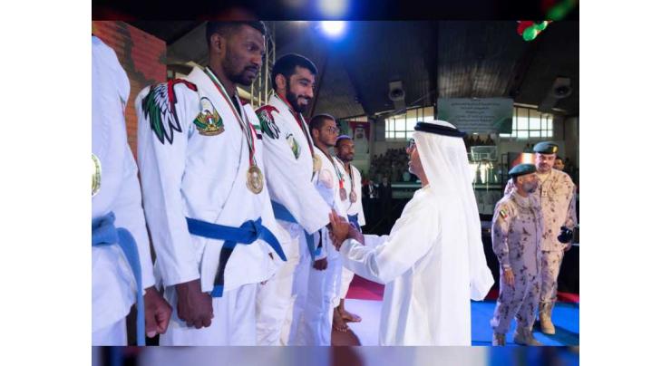Hamed bin Zayed attends closing day of Mohamed bin Zayed Jiu-Jitsu Championship