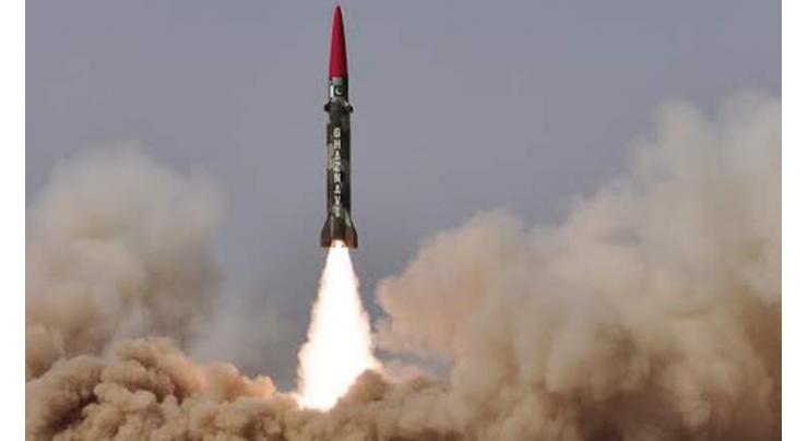 Pakistan successfully tests surface to surface Ghaznavi Ballistic Missile