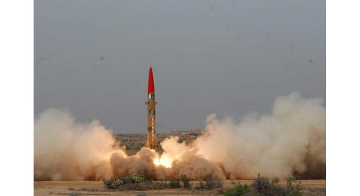 Pakistan successfully conducts training launch of short range ballistic missile Ghaznavi