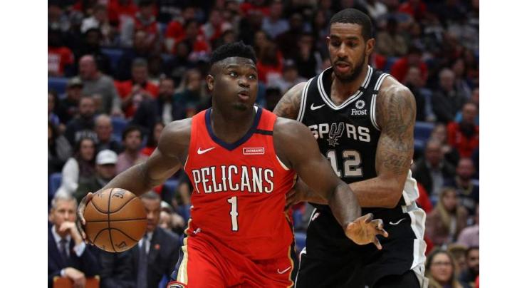Pelicans' Williamson thrills in NBA debut

