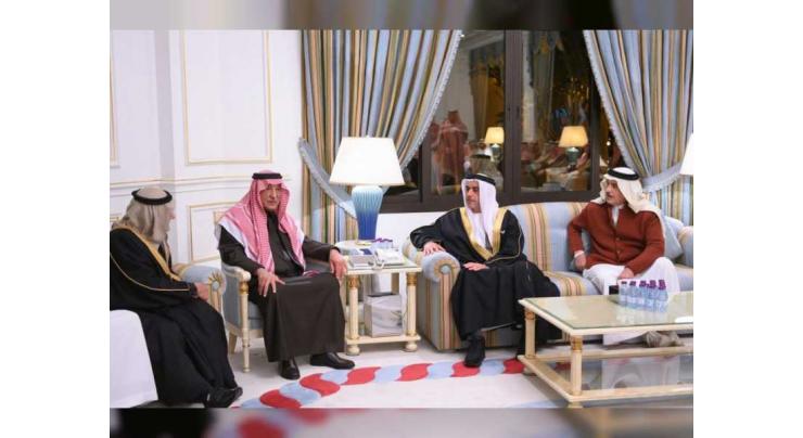 Saif bin Zayed conveys UAE leadership&#039;s condolences on death of Prince Bandar bin Mohammed bin Abdulrahman