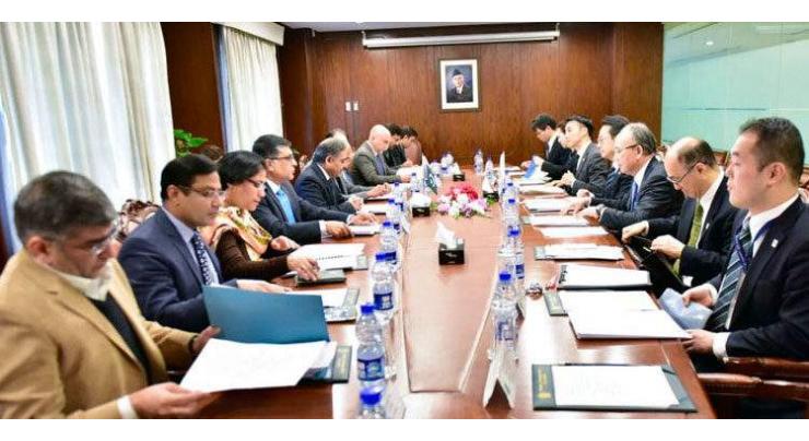 Pakistan, Japan hold talks to enhance cooperation in various fields
