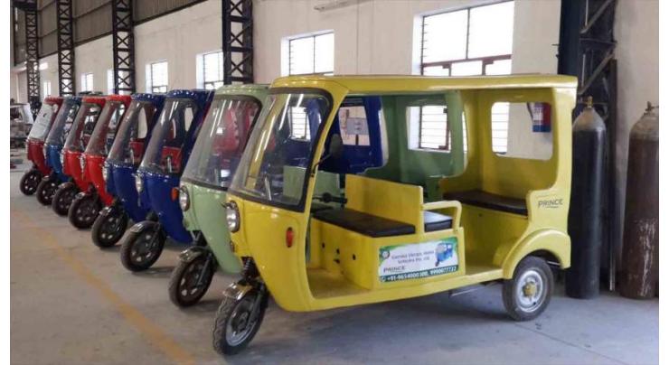 Pakistan produces first electric rickshaws
