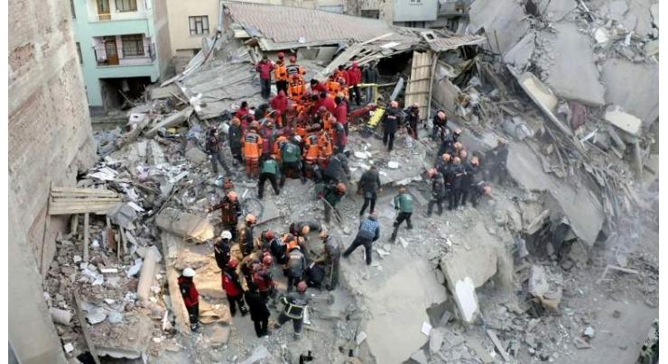 Rescuers scramble to find survivors after Turkey quake kills 22
