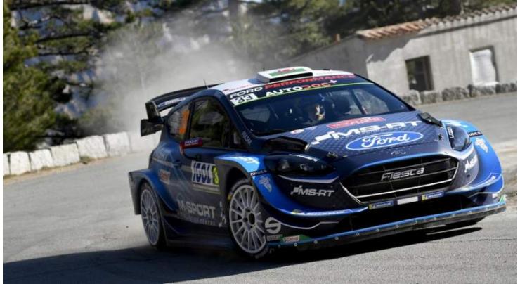 Evans takes Monte Carlo lead from Toyota teammate Ogier
