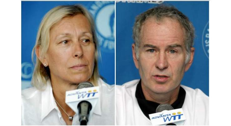 Navratilova, McEnroe blast 'homophobic' Court ahead of Grand Slam honour
