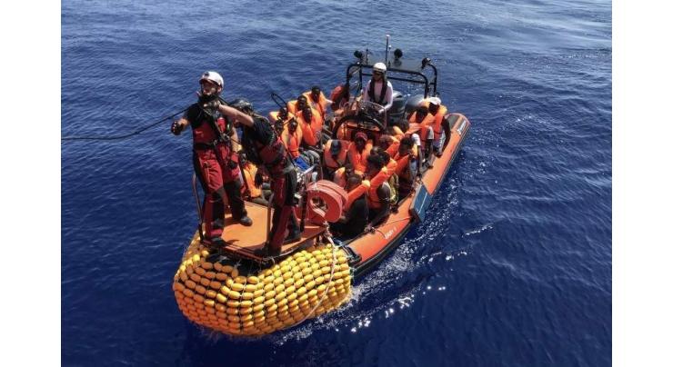Nearly 500 migrants rescued in the Mediterranean seek safe ports
