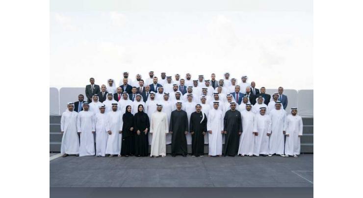 Mohamed bin Zayed receives organisers of Zayed Charity Marathon