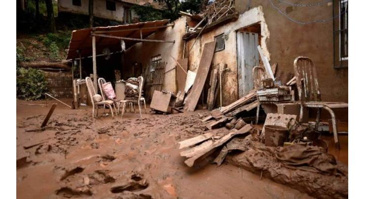 Brazil region swept by floods and record rains faces muddy desolation
