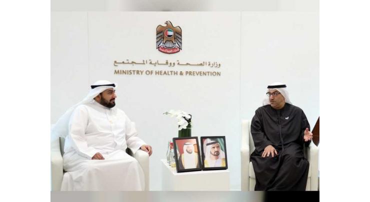 Minister of Health meets Saudi and Kuwaiti counterparts