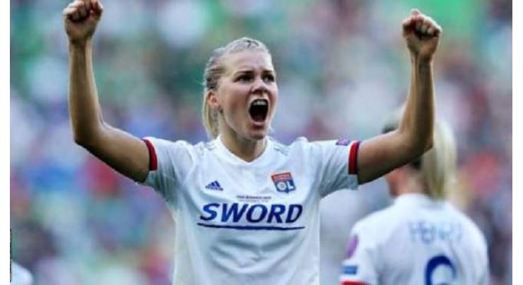Lyon women's star Hegerberg out for months with knee ligament injury
