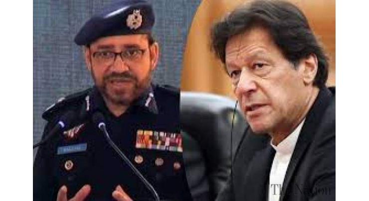 Sindh Inspector General of Police calls on Prime Minister Imran Khan
