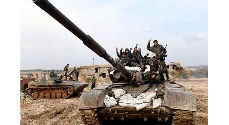 Syria army retakes key northwest town
