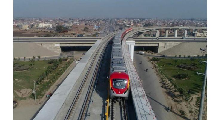 Lahore Development Authority for finishing remaining works of Orange Line Metro Train project
