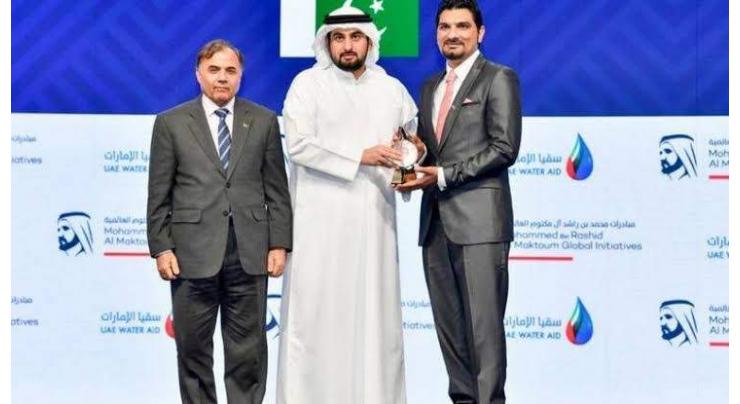 Pakistani national wins award for global water crisis solution in UAE
